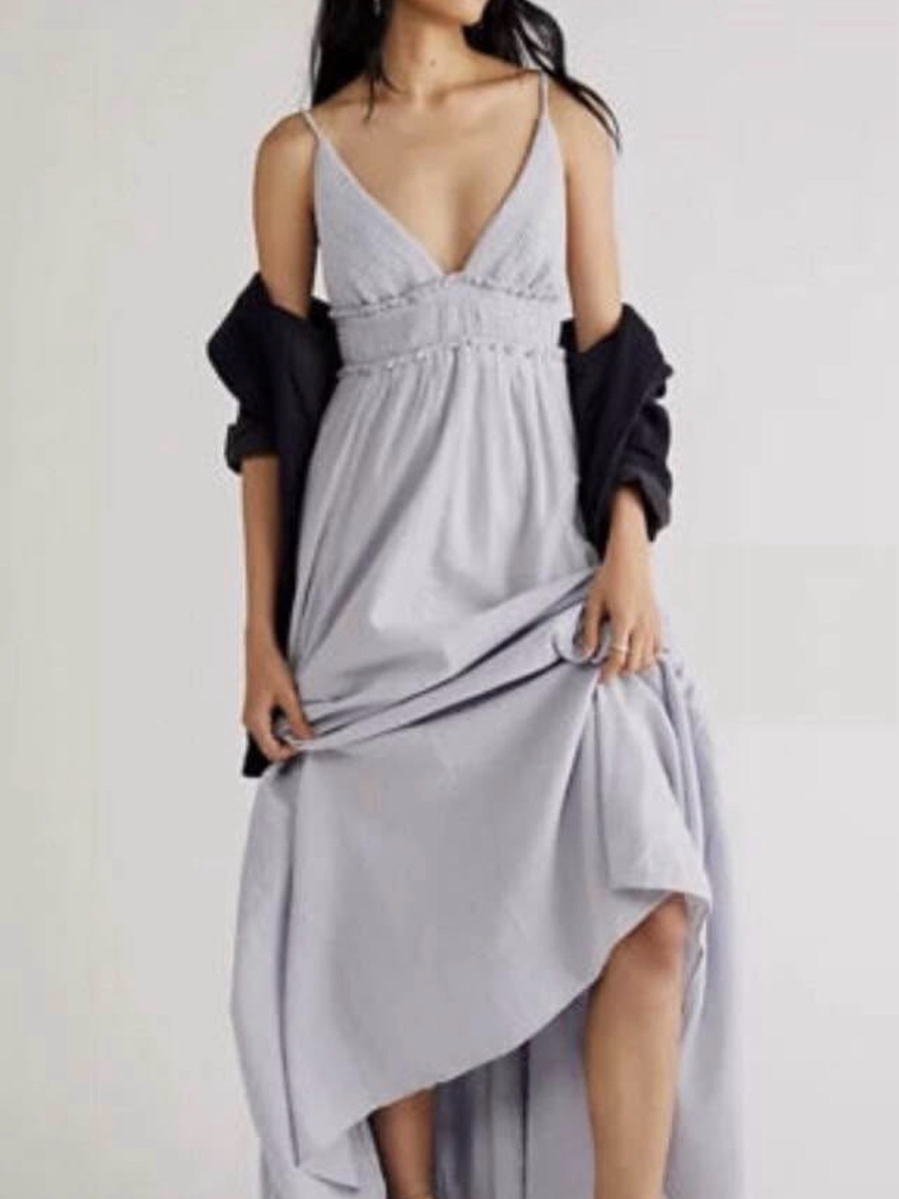 Free People  Maxi Dress with Spaghetti Straps - Picture 3 of 6